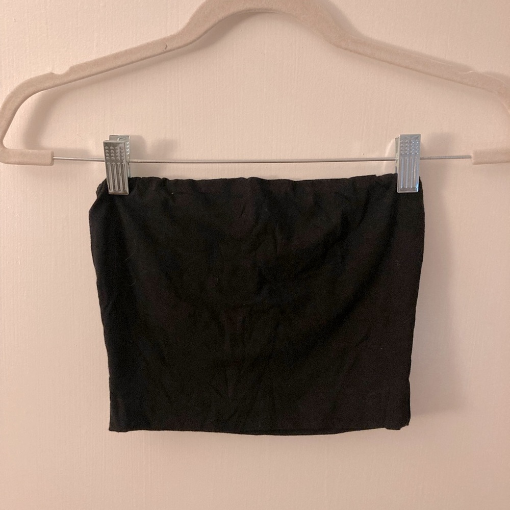 Black fashion nova tube top